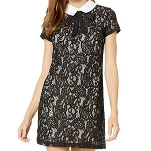 Betsey Johnson size 6 lace collared dress. There is no damage to the dress.